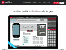 Tablet Screenshot of d8.hotgloo.com