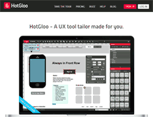 Tablet Screenshot of mixer.hotgloo.com