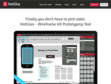 Tablet Screenshot of glasshouse.hotgloo.com